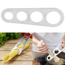 Stainless Steel Spaghetti Measurer Pasta Noodle Measure Cook Easy Use Kit