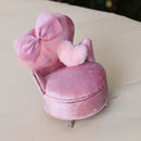 Sweet Chair Jewelry Box for Girls Travel Jewelry Organizer for Necklace Earring