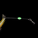 3pcs/lot Fishing Soft Shrimp Prawn Worm Bait Lure Saltwater Squid Night Glow 3c