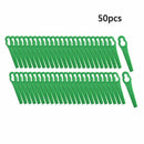 5Pcs Plastic Trimmer Blades Replacement Lawn Mower Garden Grass Cutter BKY