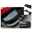 2PCS Car Universal Exhaust Pipe Silencer Adhesive Tape Simulation Grid Doub R7L5