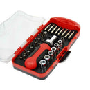 30pcs Multi-functional Manual Ratchet Screwdriver Set Heads Sleeve Wrench