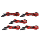 5Pcs 2m SAE to SAE Extension Cable DC Power Solar Battery Quick Disconnect