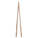 Wood Color Bamboo Chinese Kongfu Tea Tong Tweezers Teaware 6.9" Long Q3N4