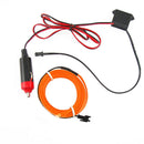 2M 12V Car Vehicle Ambient Interior Orange Cold Light Strip Atmosphere Neon L BX