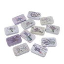 Lavender mini tin box Sealed jar packing boxes jewelry candy box For Party G Hn