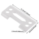 New 2Pcs 28 Teeth Zirconia Ceramic Clipper Blade for Wahl Senior Clipper