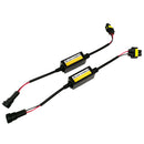 2pcs H11 LED Warning Canceler Decoder Flicker Error Fix Fog Light Bulb Lamp