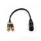 Audio cable 2 RCA to XLR Ã¥â€¦Â¬/mother Double lotus turn card audio cable Q5Z9