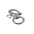 Stainless Steel 316 Ring Rotating Spring Shackle Quick Release Shackle  BQS
