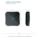 Bluetooth 5.0 Wireless Audio Aux Transmitter & Receiver 2 IN 1 Adapter 3.5mm Hot