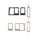 2 Pieces Standard Durable Sim Card Tray Holder SD Slot Replacement Part For