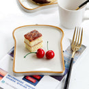 Ceramic Fruits Serving Tray Cake Snacks Steak Holder Pastry Plate Porcelain