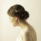 Bridal Leave Pearls Hair Comb Clip Wedding Headpiece Party Prom Hair Jewelry