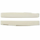 6 String Acoustic Bone Bridge Guitar Slotted Saddle Guitar Parts(Pack of 2) V4J3