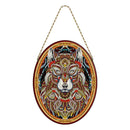 5D DIY Special Shape Diamond Painting Wolf Leather Mural Wall Decoration