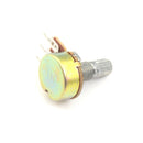 5pcs B200K B204 ohm Single Linear Taper Rotary Potentiometers FT