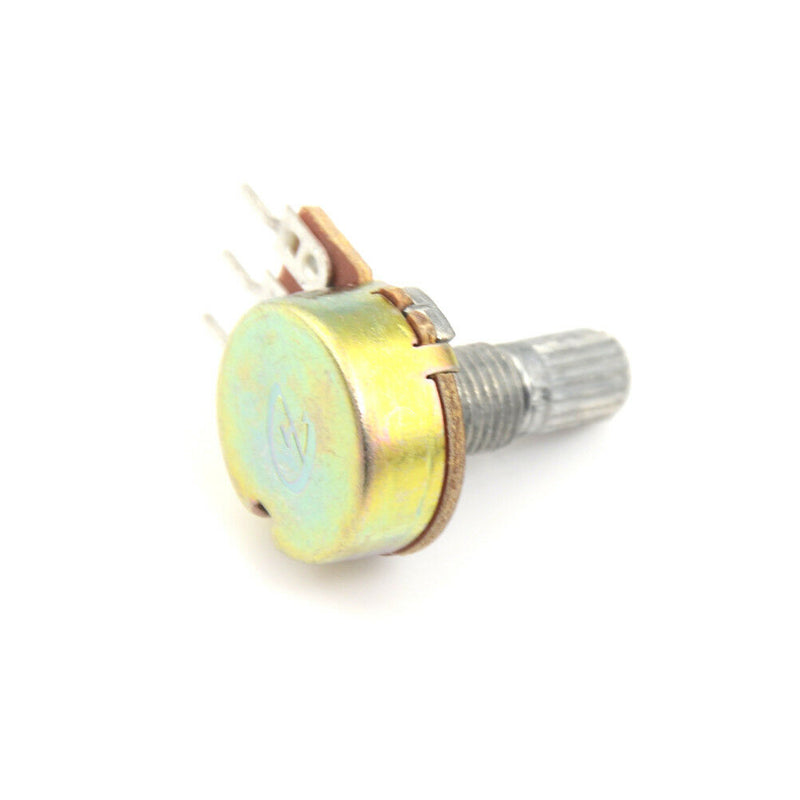 5pcs B200K B204 ohm Single Linear Taper Rotary Potentiometers FT