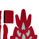 Bicycle Helmet Foam Pads Replacement Cushions Padding Kits Red for Bike Helmet