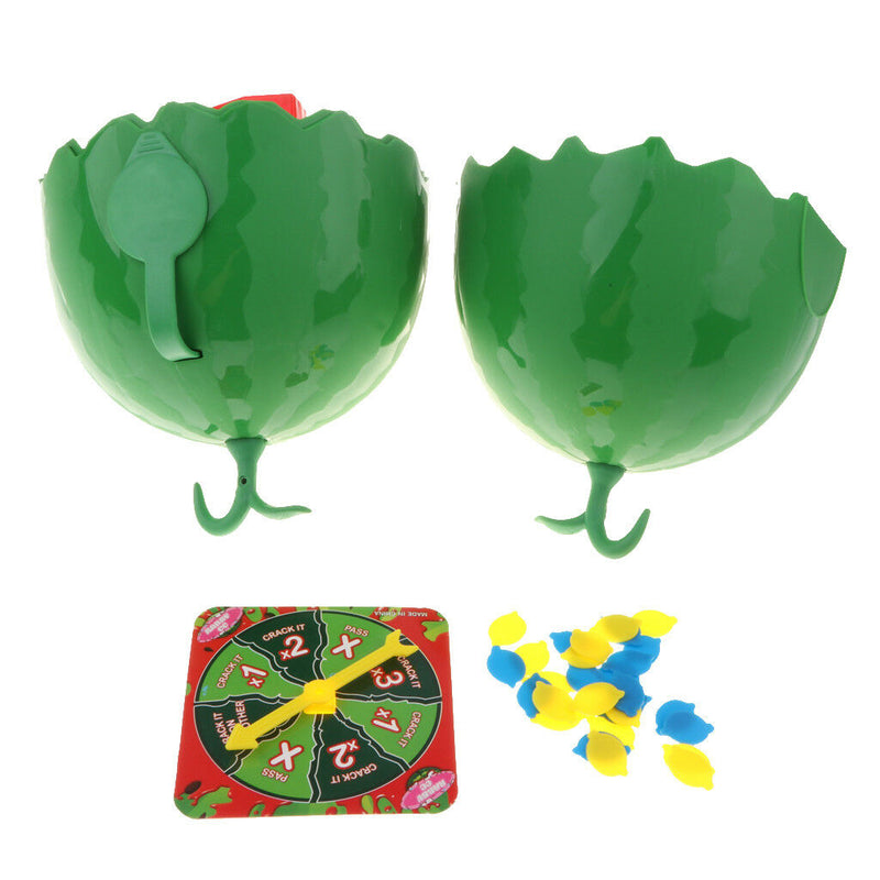Novelty Interactive Family Fun Game - Watermelon Crack Water Challenge Game