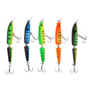 Fishing Lures Multi-Jointed  Minnow And Popper Diving Topwater Lure