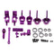 1/10 RC Car Upgrade Steering Parts & Wheel Hex Drive for HSP