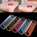 12pcs Multi-Function Transparent Sheet Clip Mattress Anti-Slip clips  BedroS Hn