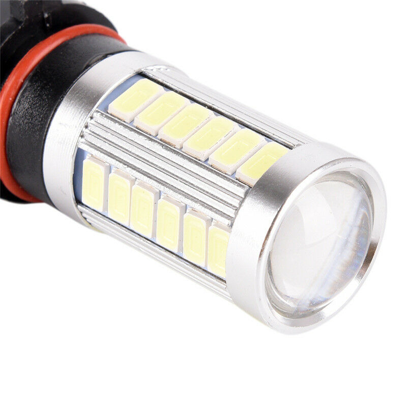 2X Xenon White High Power P13W LED Bulbs For Daytime Running Lights Fog Lamps BX