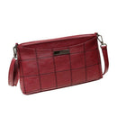Women Plaid Messenger Bags Sac a Main PU Leather Shoulder Bags Women Crossb Z6N1