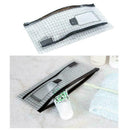 Clear Cosmetic Bag Travel Toothbrush Toothpaste Stationery Storage-Bag Sund H8G8