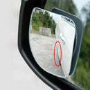 2 Car Rearview Blind Spot Side Rear View Mirror Convex Wide Angle Adjustable Hot