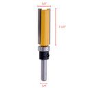 1pc 1/4" X 1/2" X 38mm Shank Flush Trim Router Bit Edge Tool Cutter