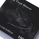 100x Black Disposable Tattoo Machine Clip Cord Hook Sleeve Bags Hygiene Cover S~