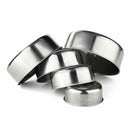 5 pcs Mixing Bowl Deepened Fruit Salad Bowl Bakery Cookware Stainless Steel