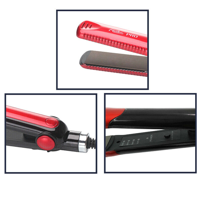 Ceramic Ionic Tourmaline Flat Iron - Professional Straightener New FT