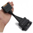 Car Trailer Australian Adapter Light Connector 12 Pin Flat Female Socket to 7Pin