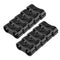 10 pcs AN6 AN-6 13.4MM Braided Hose Separator Clamp Fitting Adapter Bracket FT