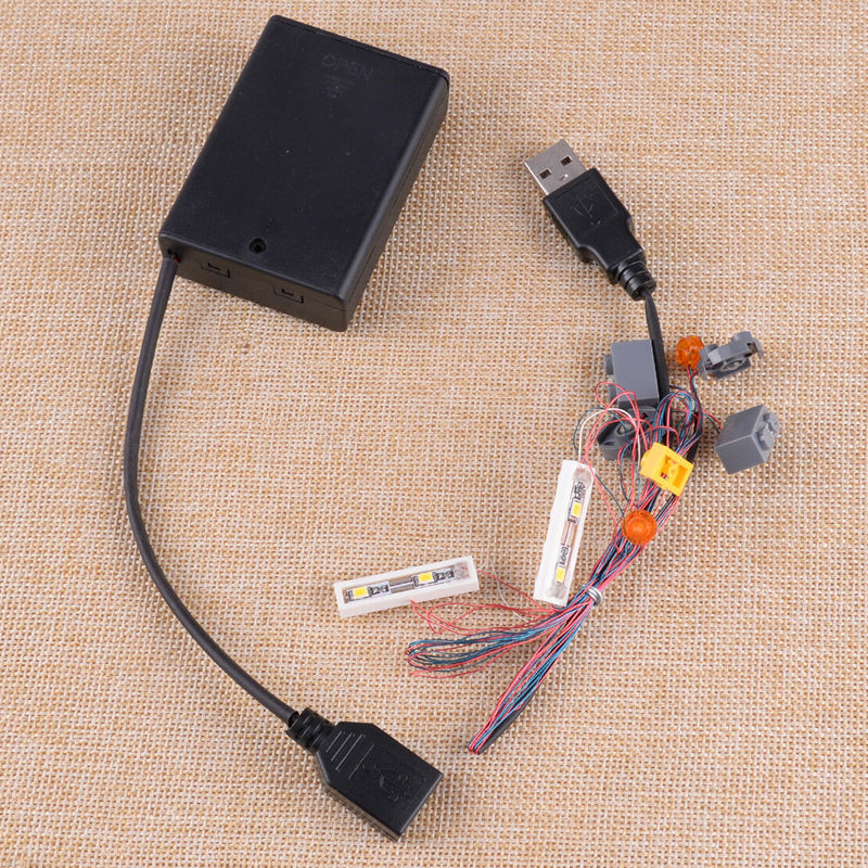 LED Light Kit fit for LEGO 10220 Volkswagen T1 Camper Van Lighting Interface