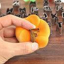 26pcs Set Biscuit Mould Stainless Steel Cookie DIY Baking Tool Home Kitchen