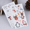 10Pcs Luminous Temporary Tattoo Stickers Christmas Carnival Party DecorationB3C