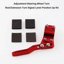 Automobile Universal Aluminum Alloy Steering Wheel Steering Signal Lever Re