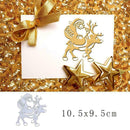 Santa Claus Elk Metal Cutting Dies Scrapbooking Craft Album Card DIY W7F7