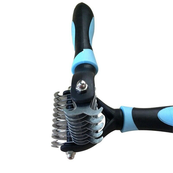 Hair Removal Comb For Dogs Cat Detangler Fur Trimming Dematting Deshedding  R7K8