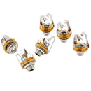 6pcs Electric Guitar Socket Input Output Jack Replacement Parts