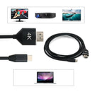 USB Type C to HDMI AV TV Adapter Cable High Speed for Macbook Pro Black