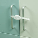 2Pcs Baby Safety Locks Furniture Restrictor Kids Protection Cupboard Fridge Doo@