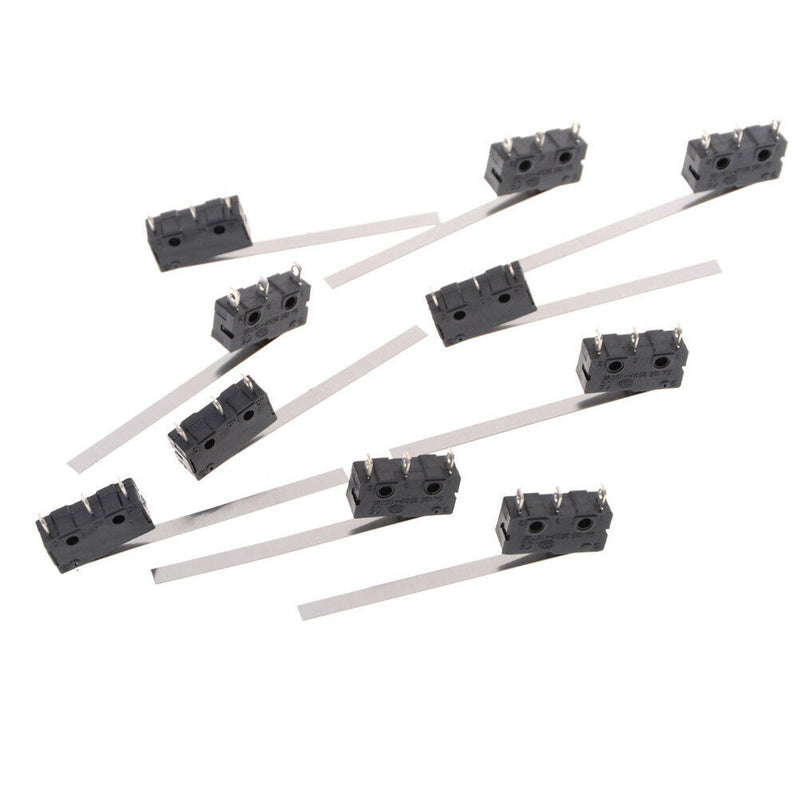 10X V-153-1C25 Limit Switch Long Straight Hinge Lever Type SPDT Micro Switch.AU