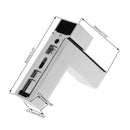 Solid Metal Adjustable Wood/Glass Frame Bracket F Fixture Wall-Mounted Brus