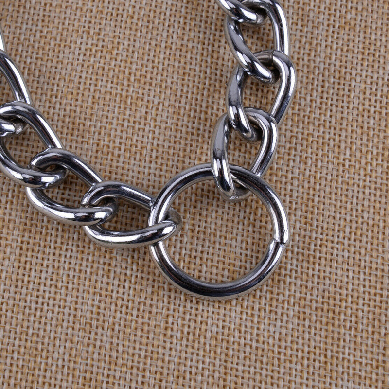 2 Way Chain Dog Leash Medium Duty fit for Two Dogs No Tangle Double Dog Leash Hf