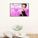 5D DIY Full Drill Diamond Painting Cartoon Girl Cross Stitch Embroidery Kit
